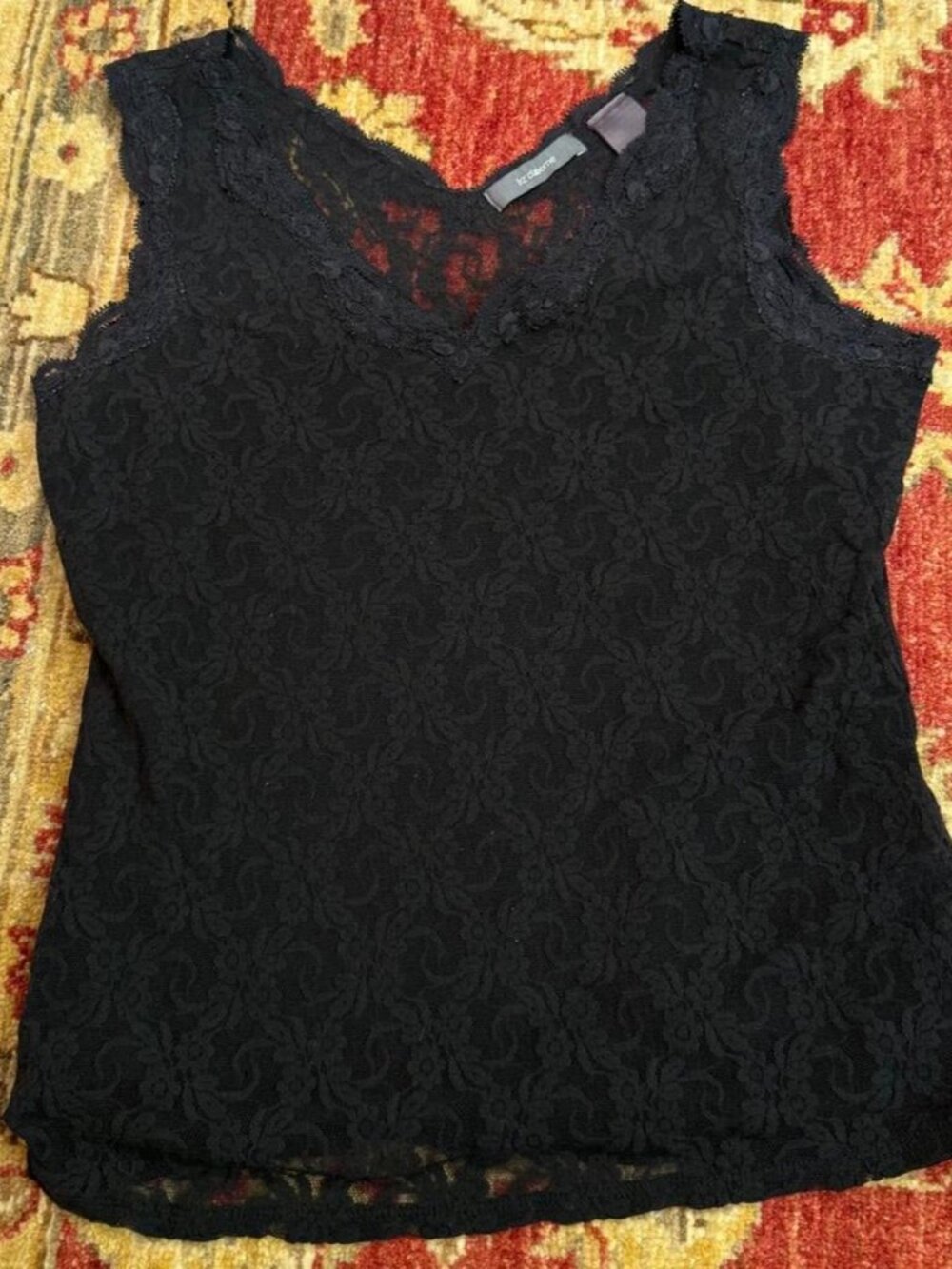 Liz Claibourne Lace Tank Top